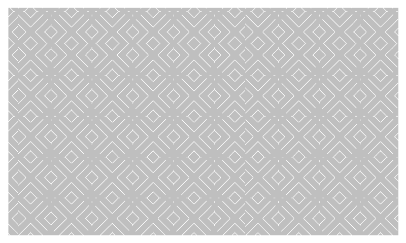 卧室乙烯基地毯灰色时尚钻石图案 - TenStickers