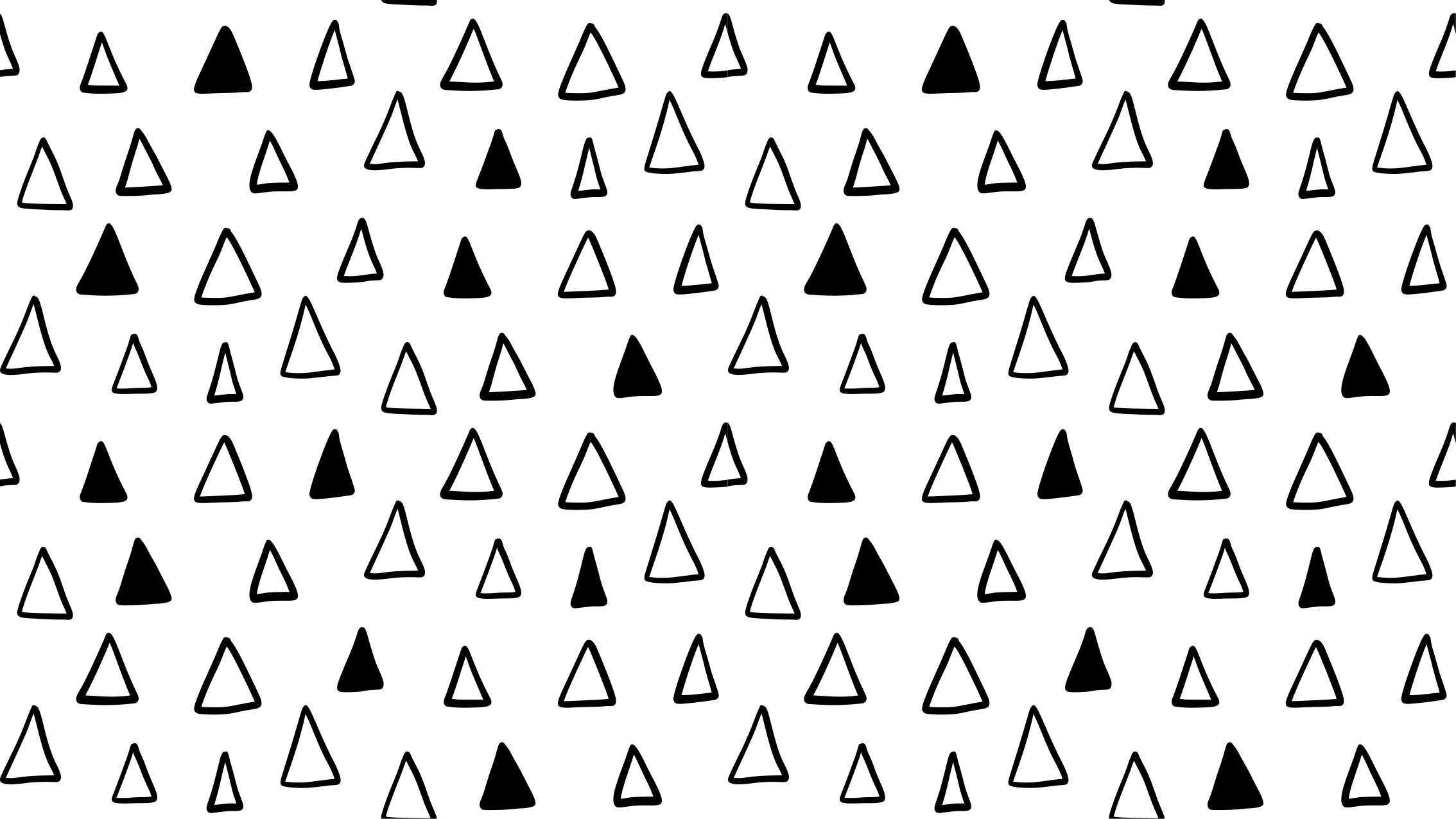 乙烯基地毯星星三角图案 - TenStickers