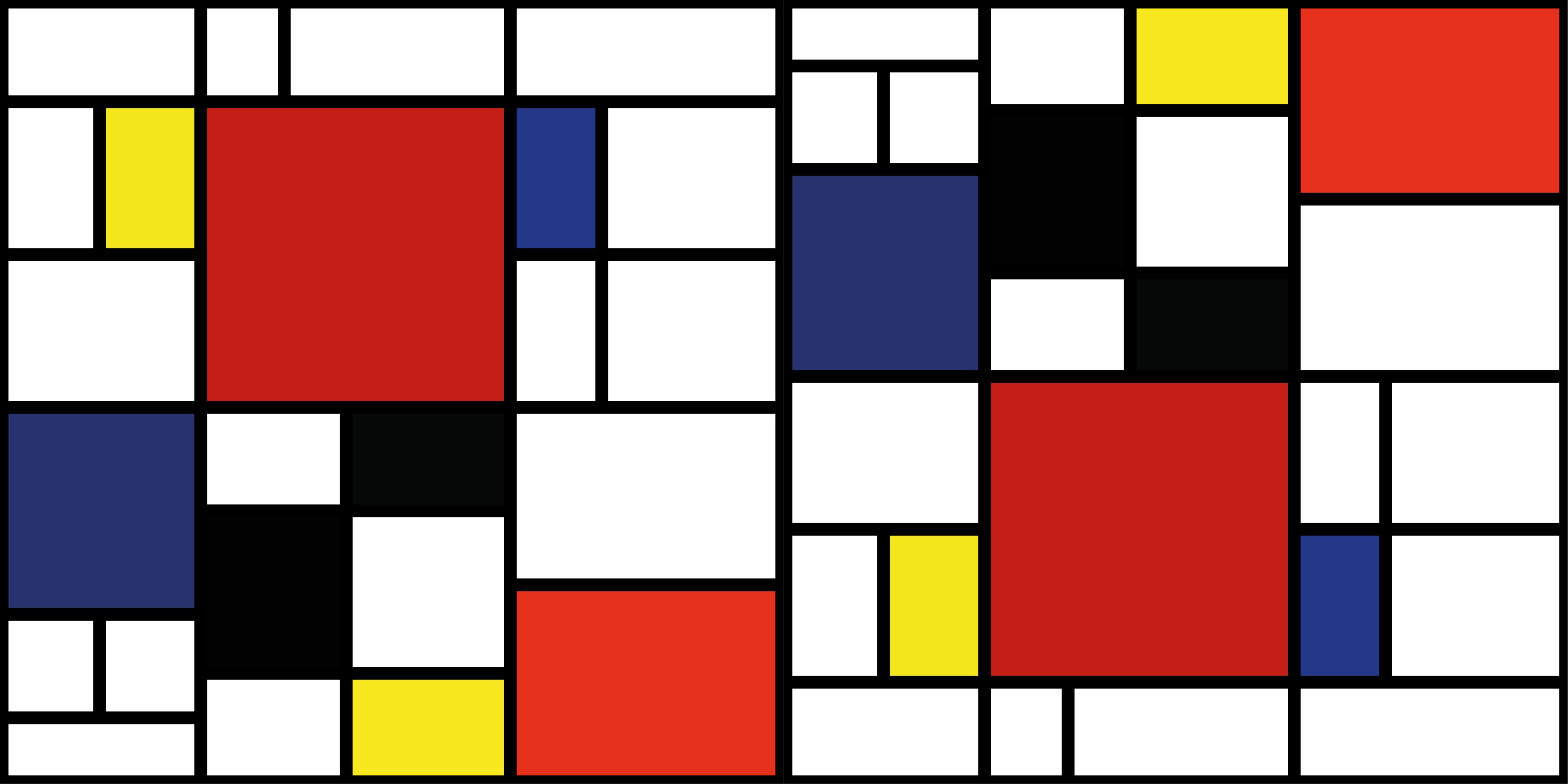 乙烯基地毯色块图案设计 - TenStickers