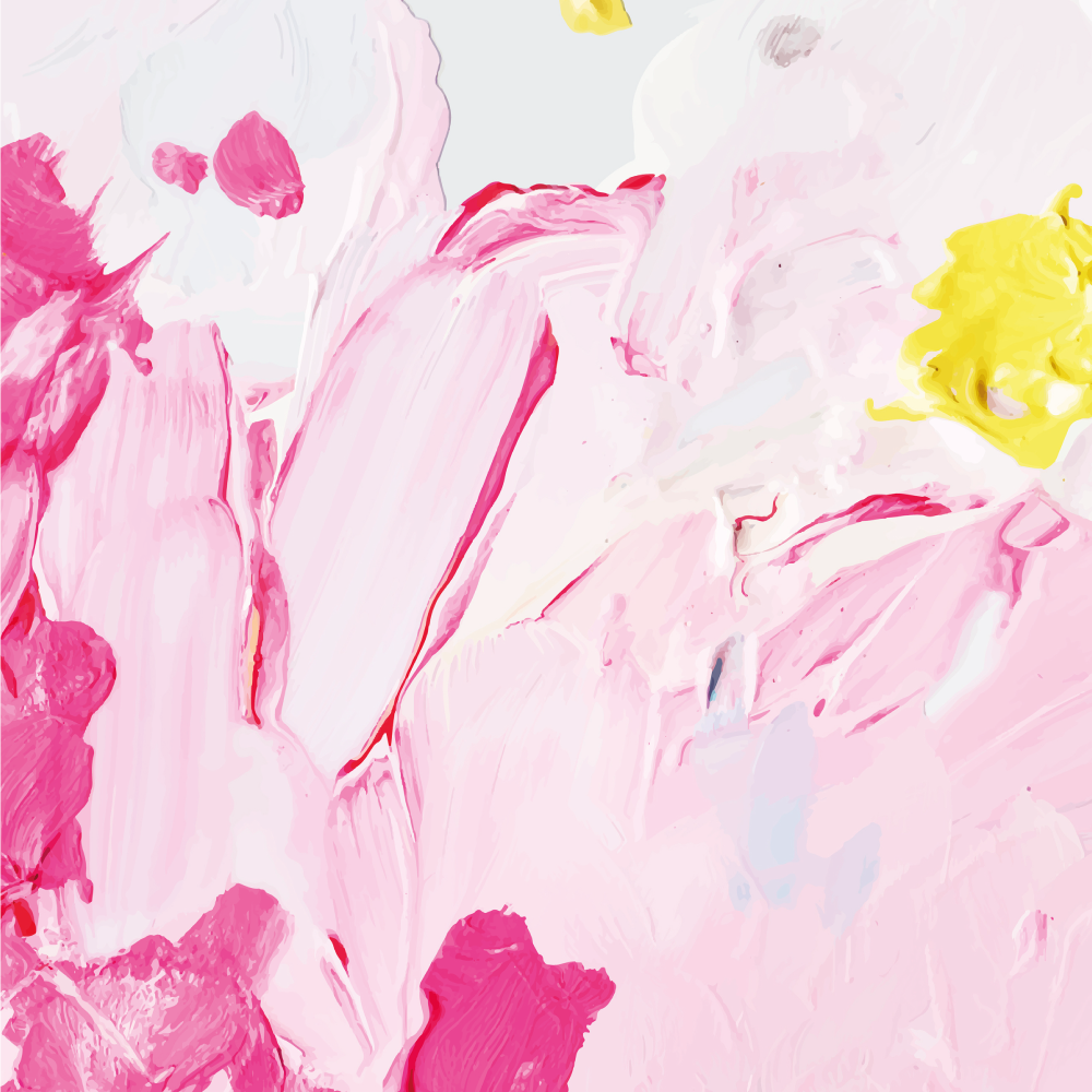 乙烯基地毯抽象笔触 - TenStickers