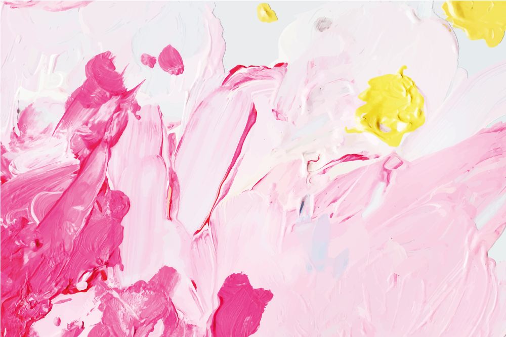 天然乙烯基地毯抽象花卉色彩 - TenStickers