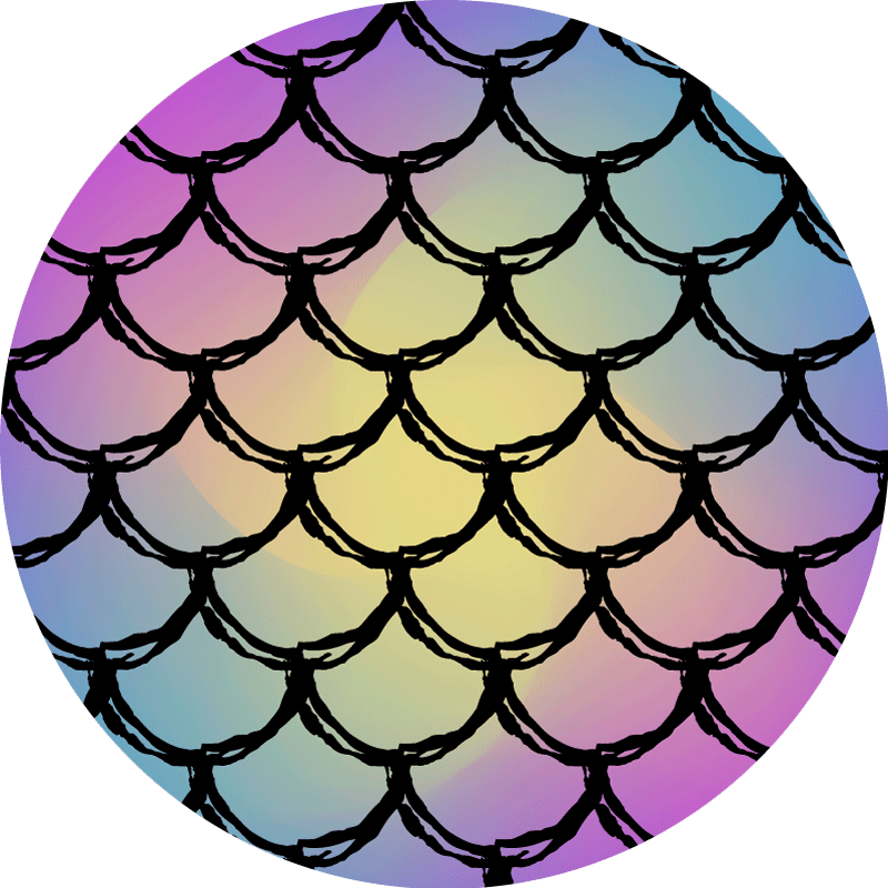 乙烯基地毯道路 尺度梯度模式 - TenStickers