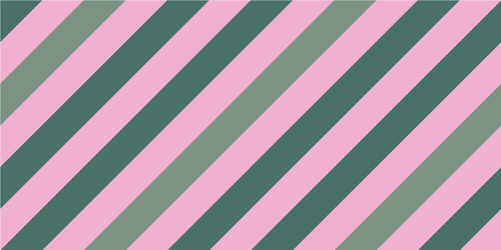 乙烯基地毯入口大厅 粉色斜条纹 - TenStickers