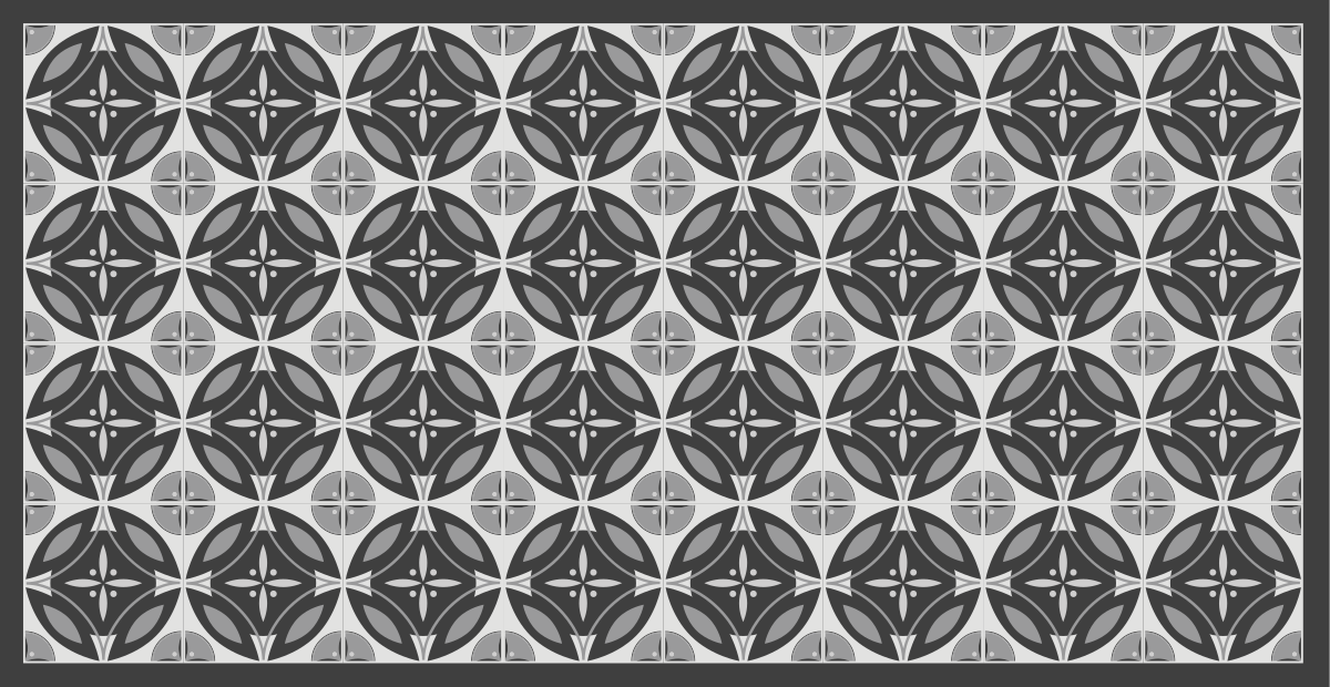 大理石乙烯基地毯优雅单色图案 - TenStickers