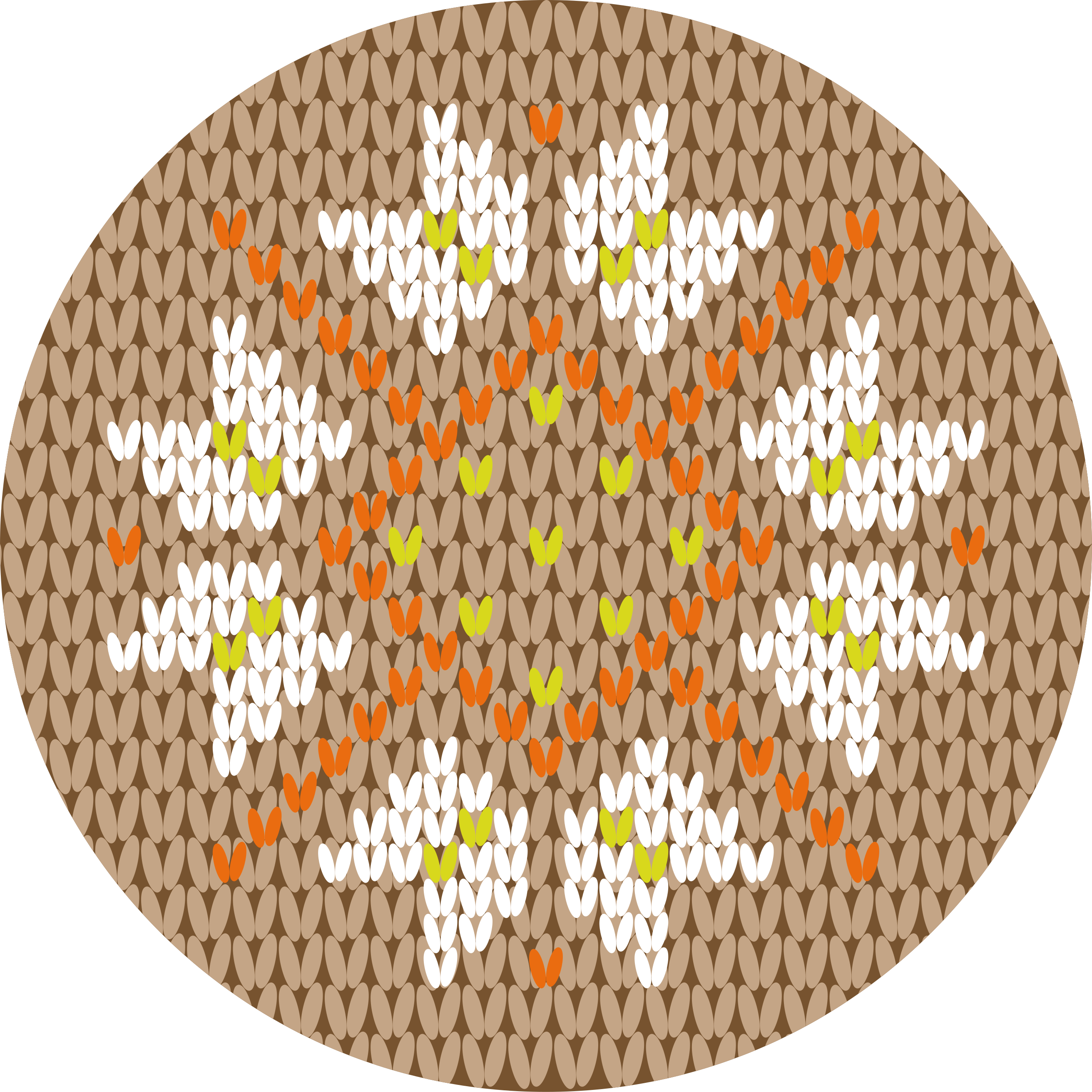 乙烯基地毯入口大厅花卉装饰风格 - TenStickers