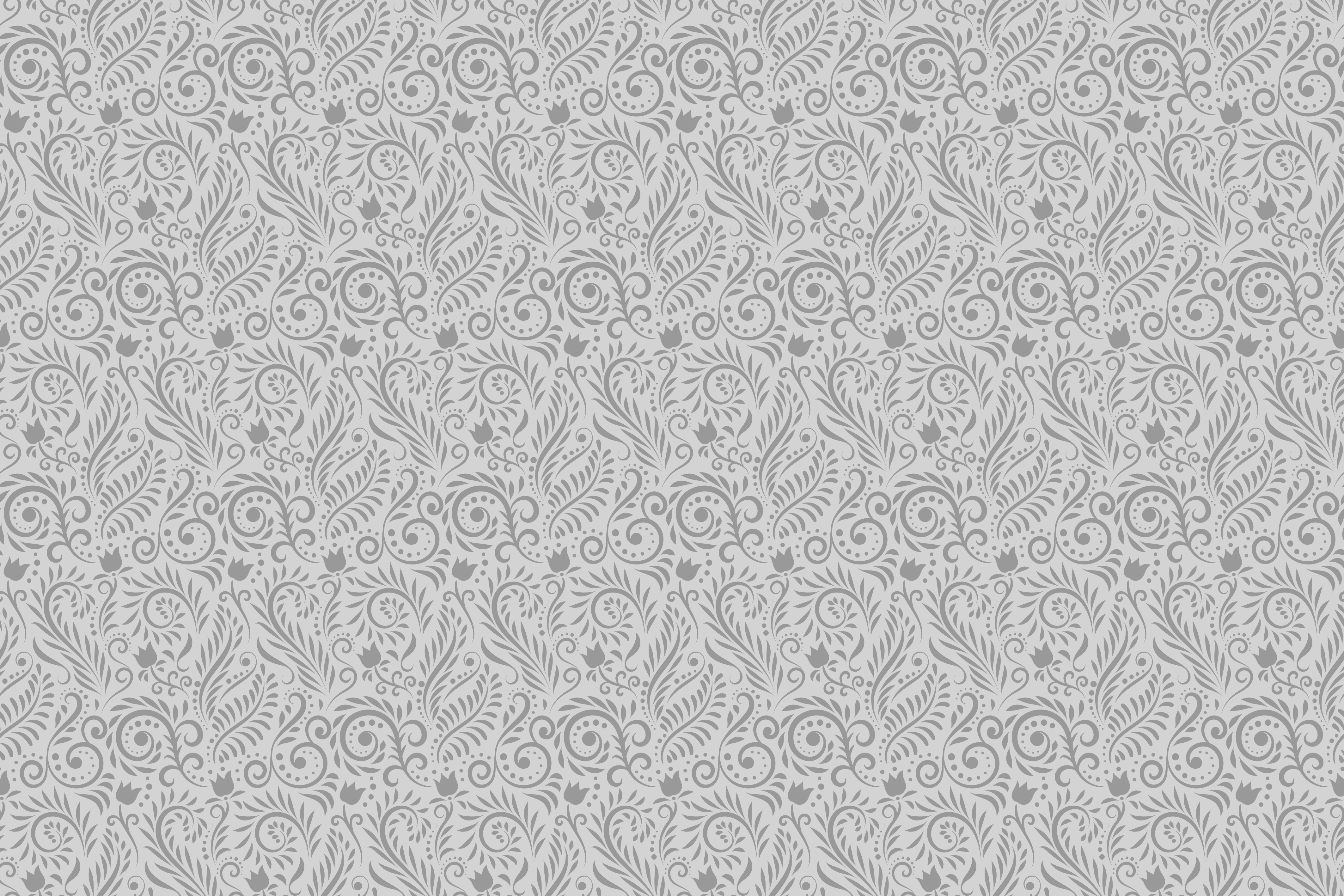 乙烯基地毯 精致的植物图案 - TenStickers