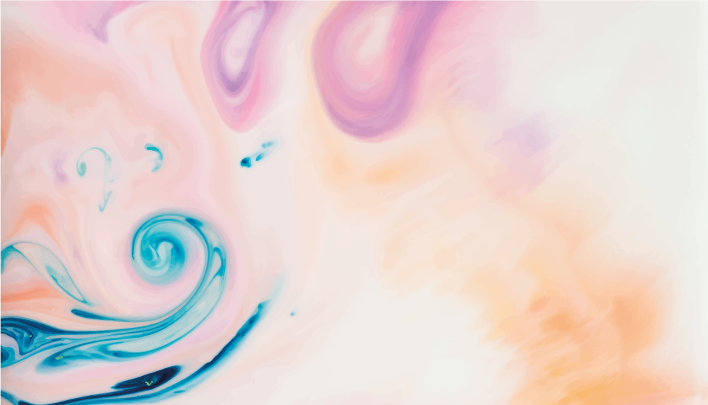 大理石乙烯基地毯色彩流动漩涡 - TenStickers