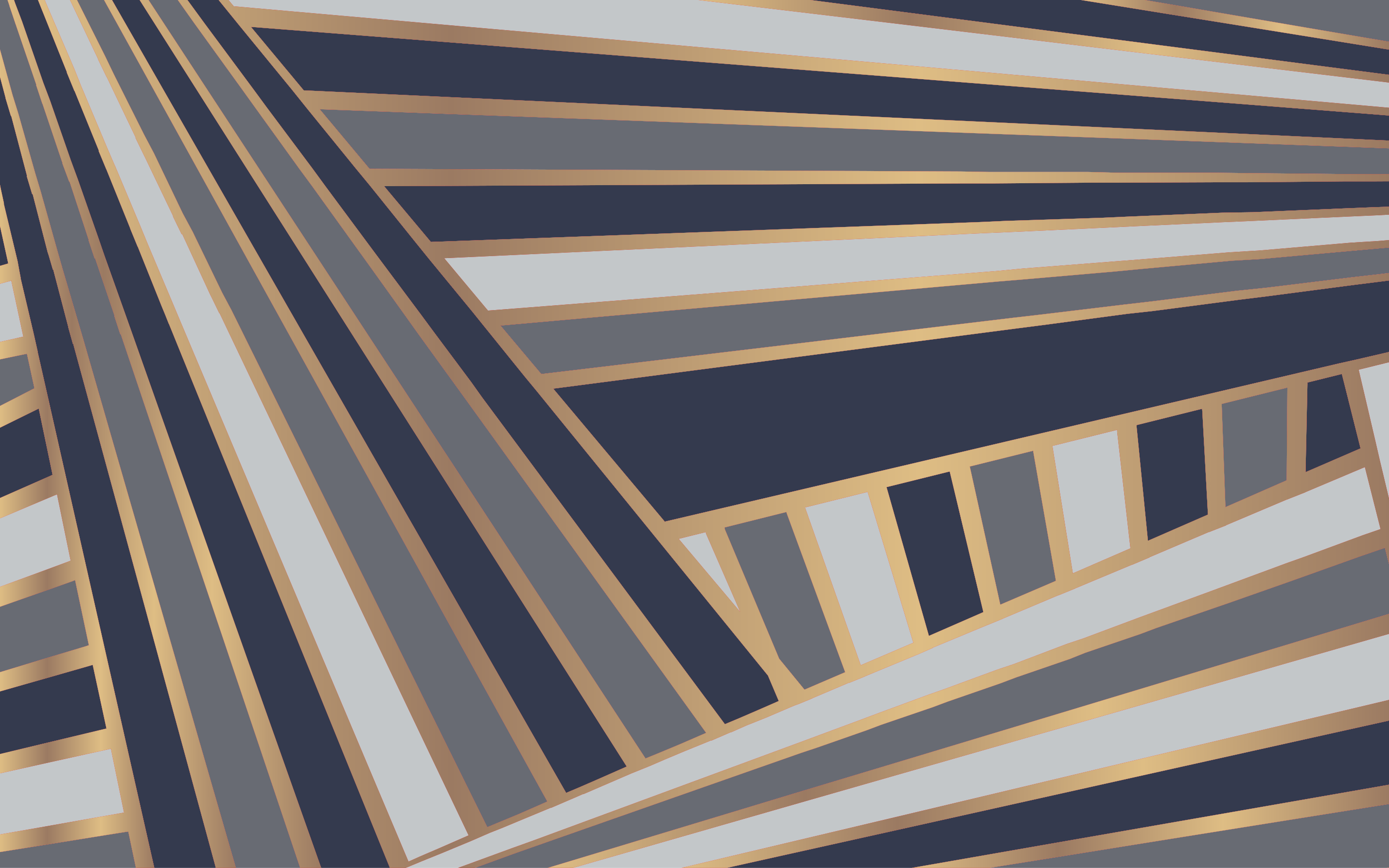 乙烯基地毯条纹引人注目的灰色图案 - TenStickers