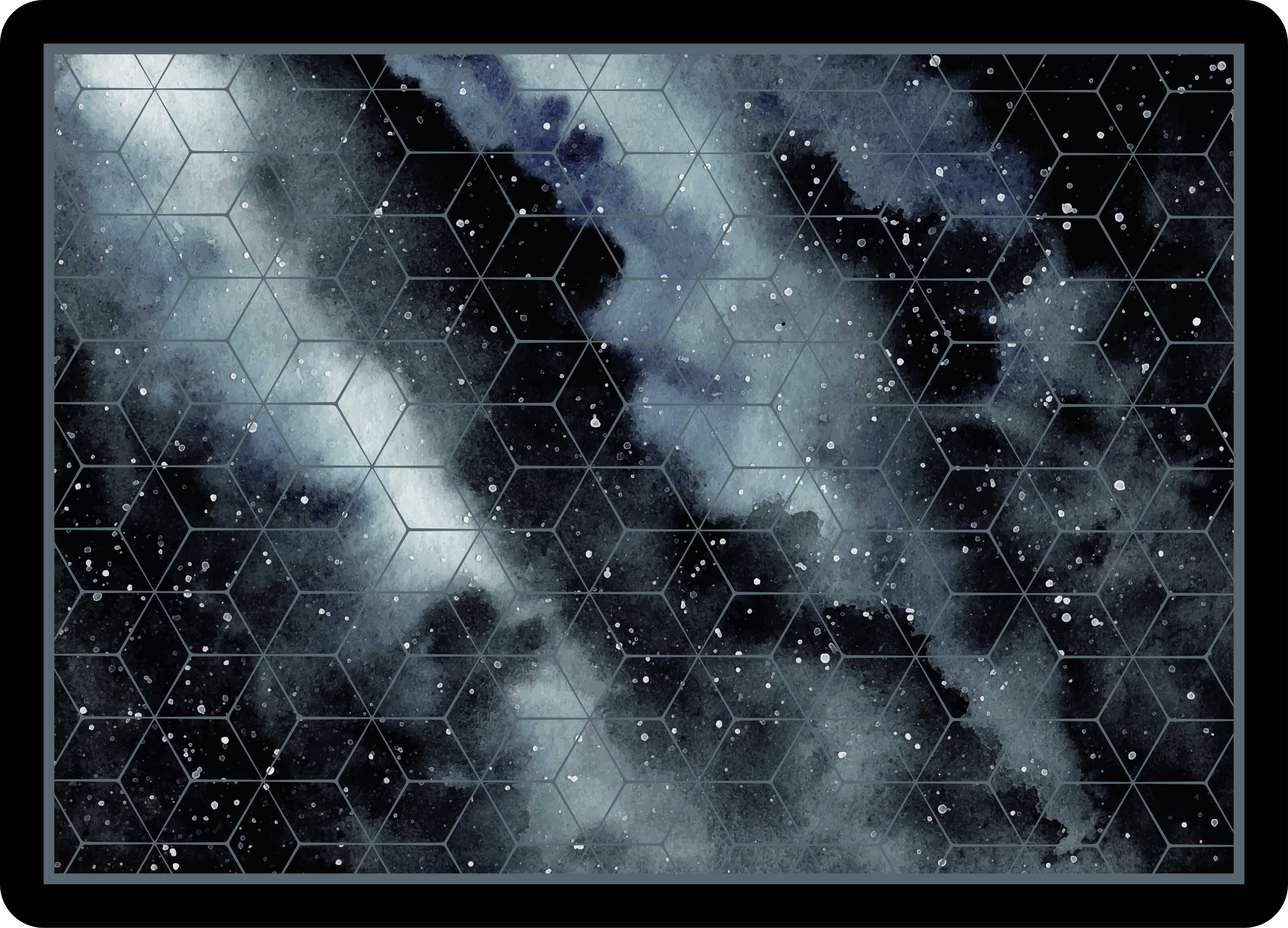 深色旧混凝土仿图案现代地毯 - TenStickers