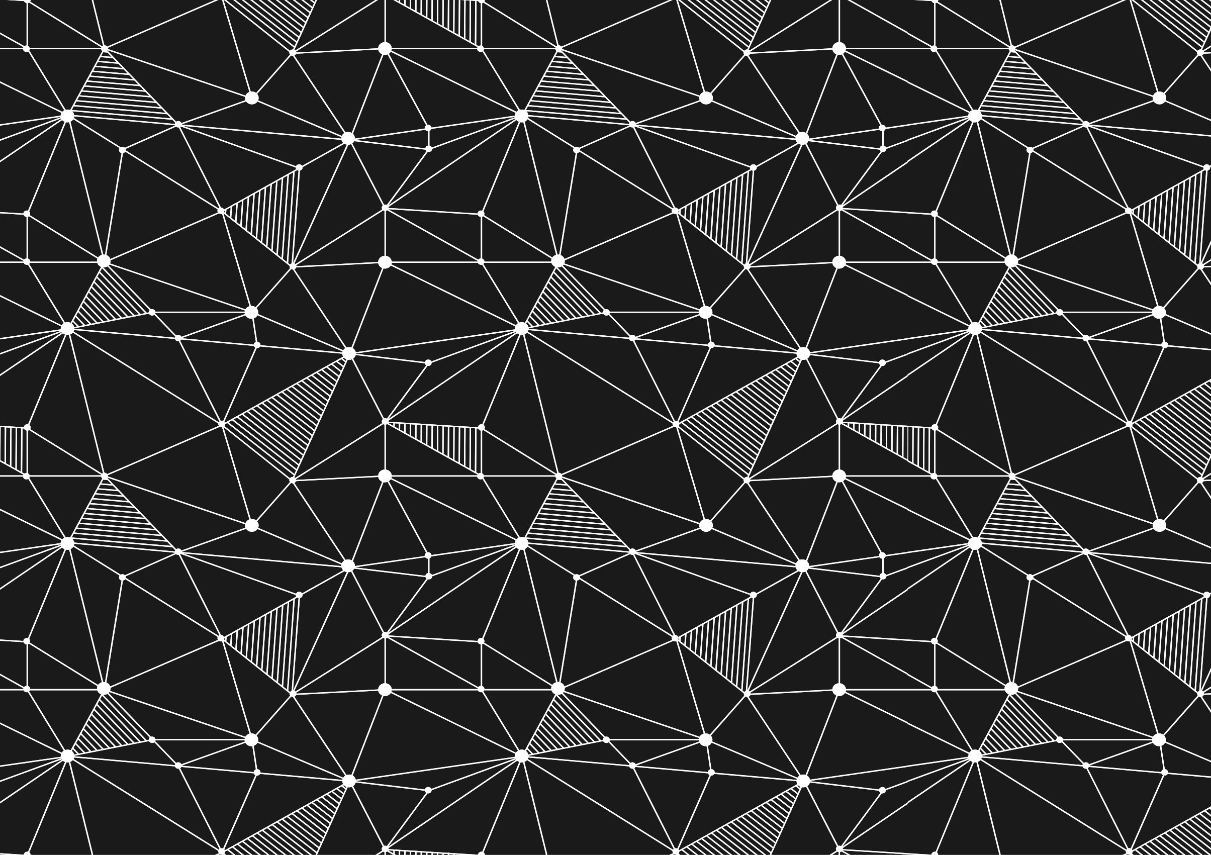 黑色不规则形状现代地毯 - TenStickers