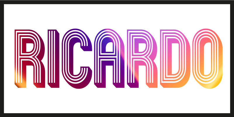 乙烯基地毯定制名称霓虹灯 - TenStickers