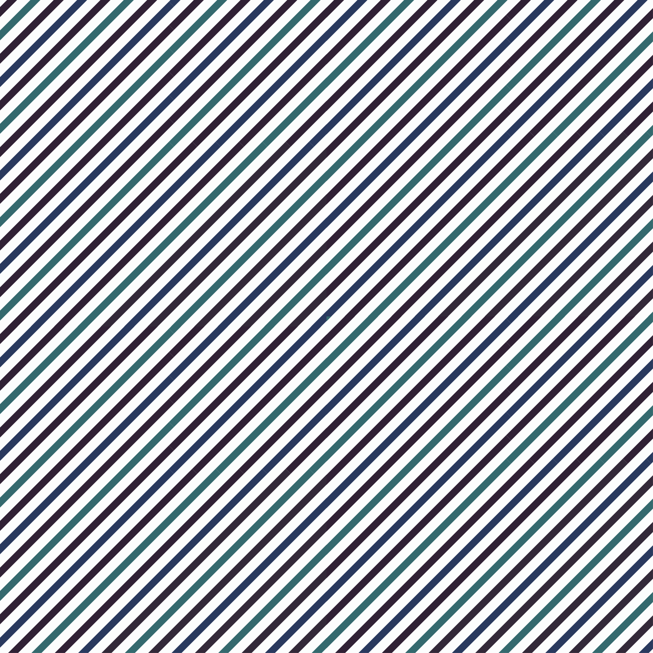 乙烯基地毯条纹 对角线绿色和灰色 - TenStickers