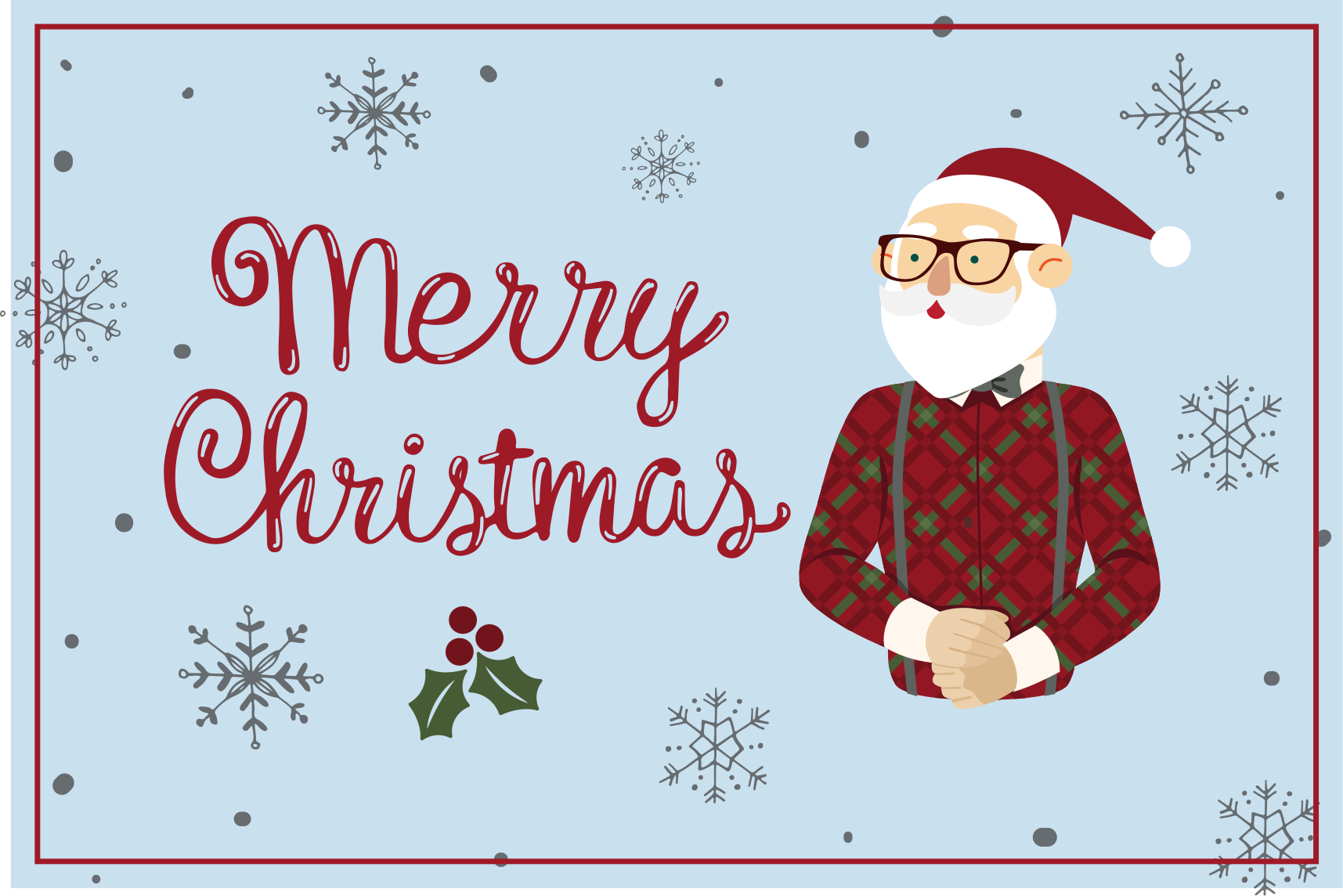 乙烯基地毯万圣节快乐圣诞问候 - TenStickers