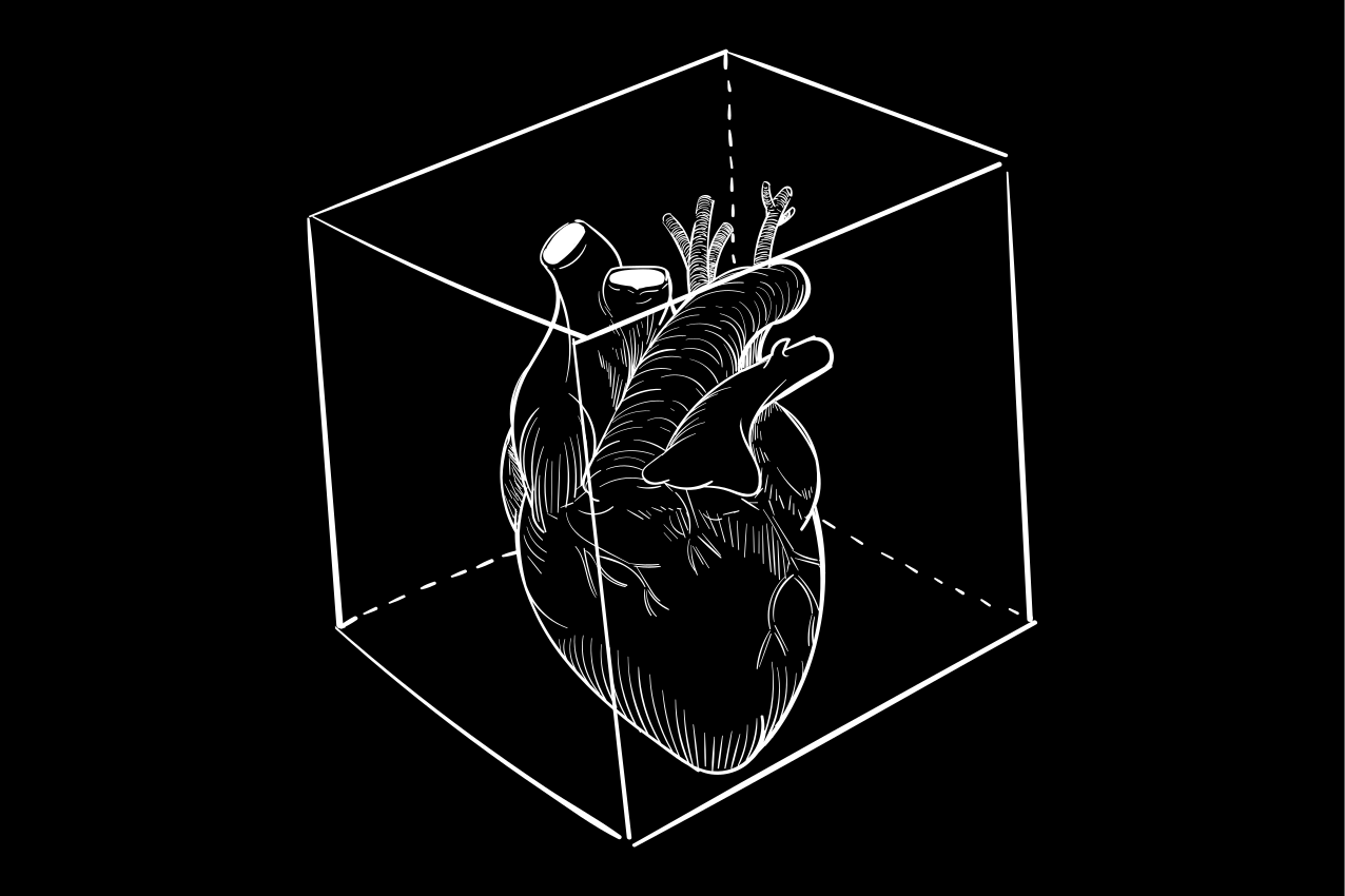 乙烯基地毯心形插图 - TenStickers