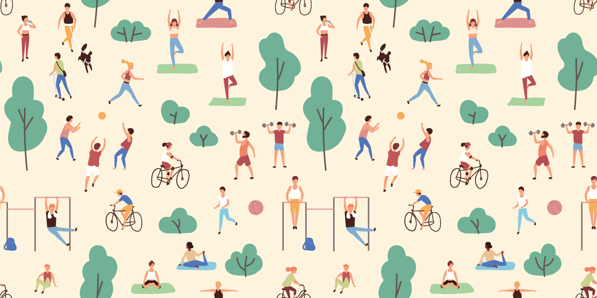 乙烯基地毯适合活跃游戏场景 - TenStickers