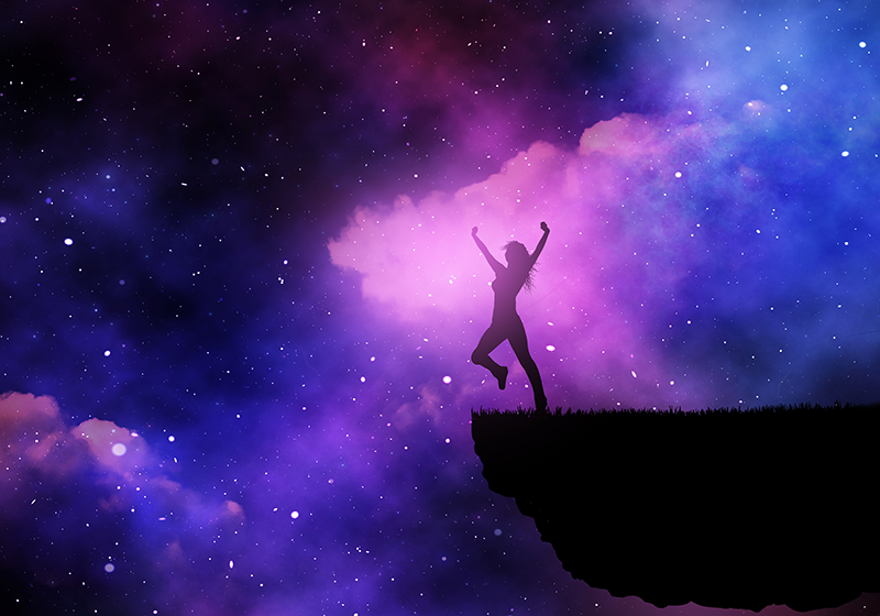 乙烯基地毯星星宇宙之旅 - TenStickers