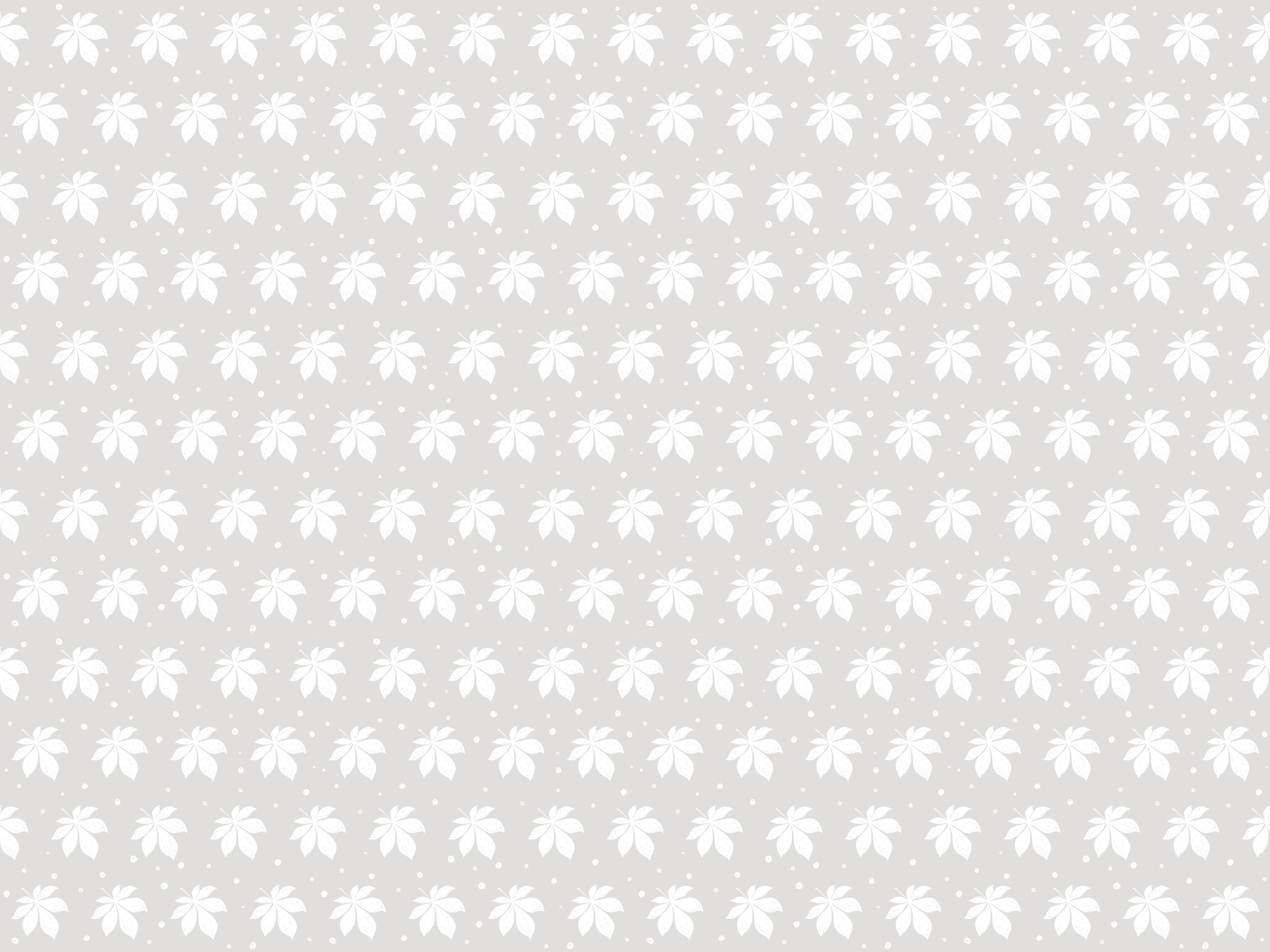 乙烯基花草地毯 精致的植物元素 - TenStickers