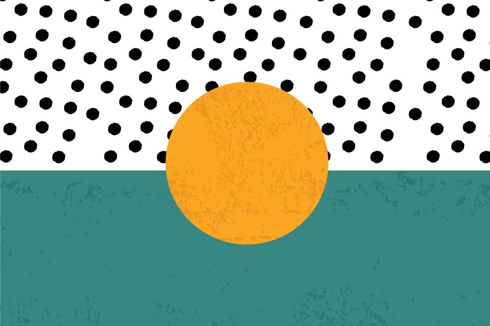 极简主义圆形与点状设计 - TenStickers