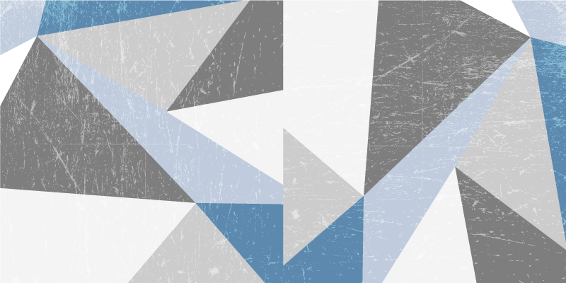 乙烯基地毯几何 几何大理石图案 - TenStickers