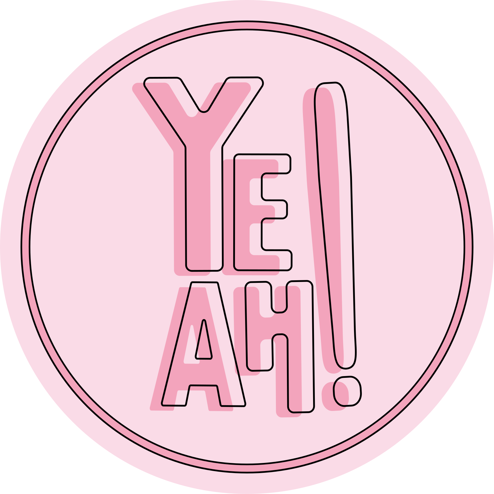 乙烯基地毯与短语 表达性文本主题 - TenStickers