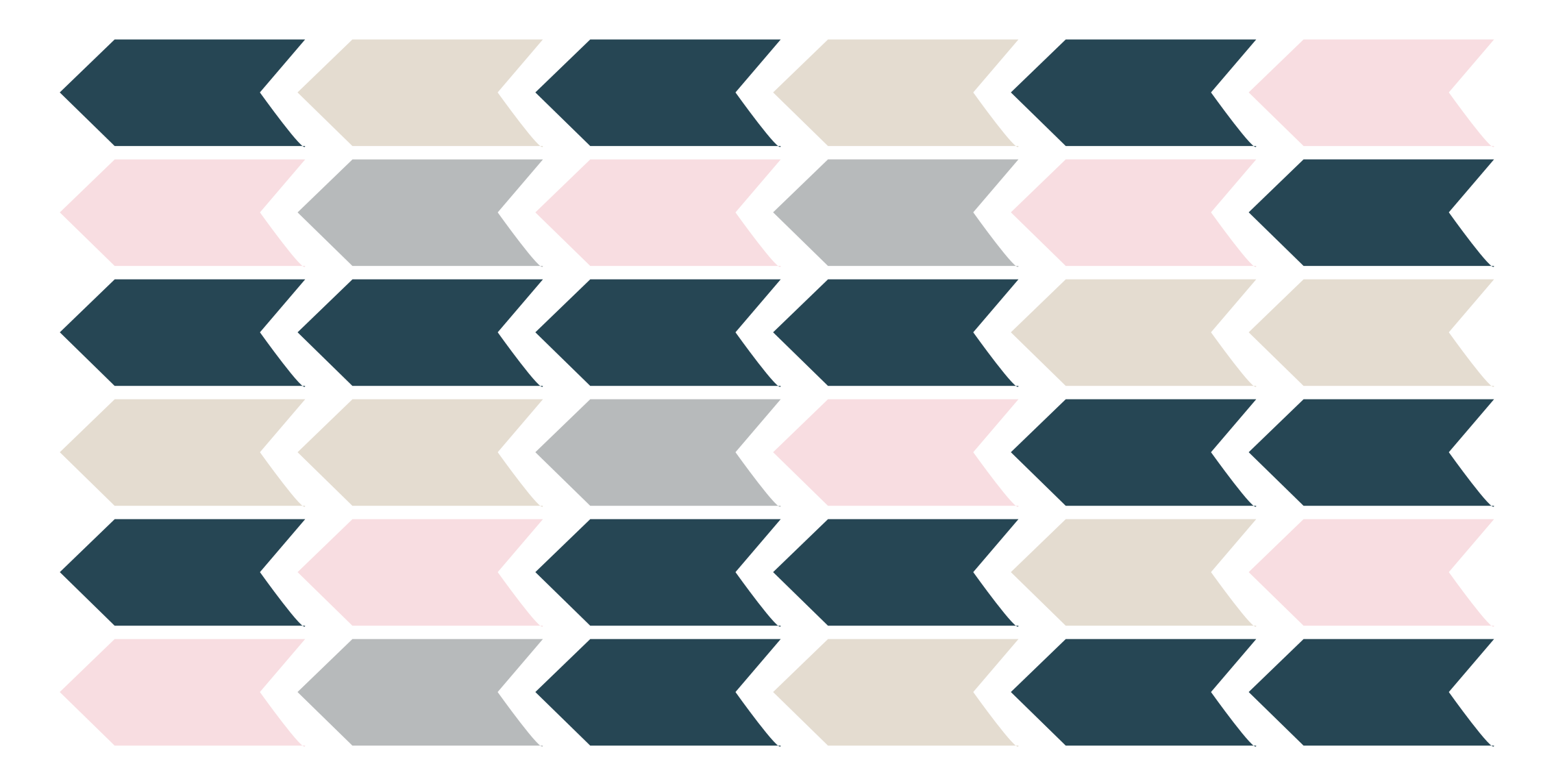 乙烯基地毯几何 时尚几何图案 - TenStickers