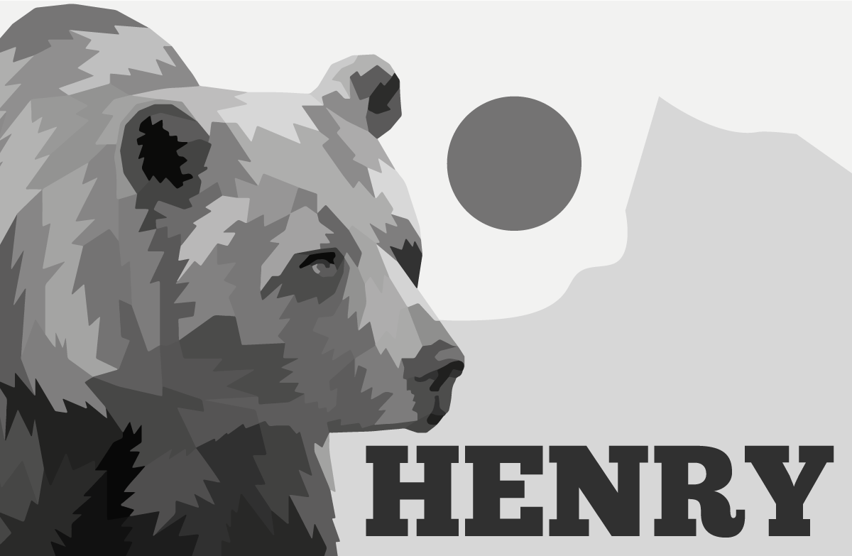 乙烯基地毯名称 可定制的熊 - TenStickers