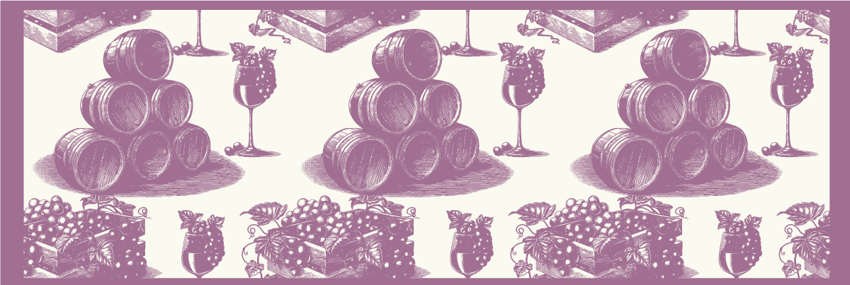 乙烯基地毯 酒窖素描美感 - TenStickers