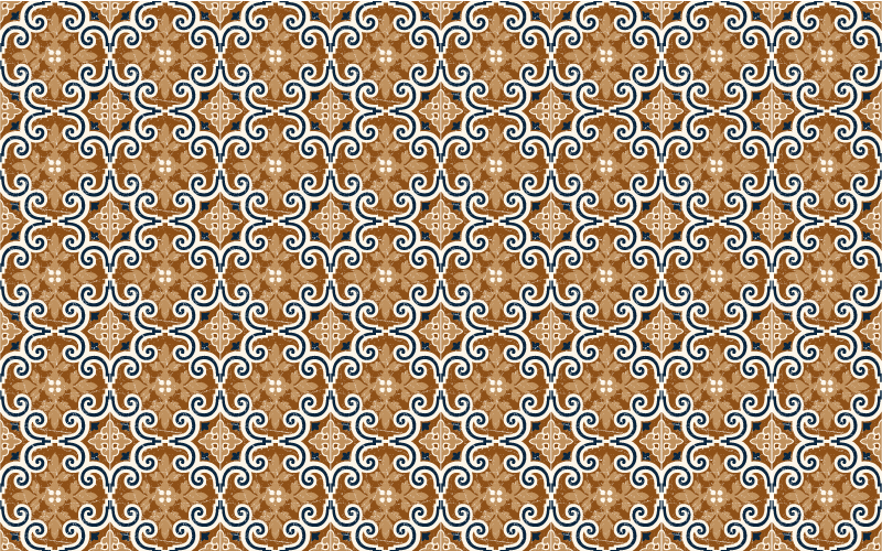 水泥风格瓷砖乙烯基地毯 - TenStickers