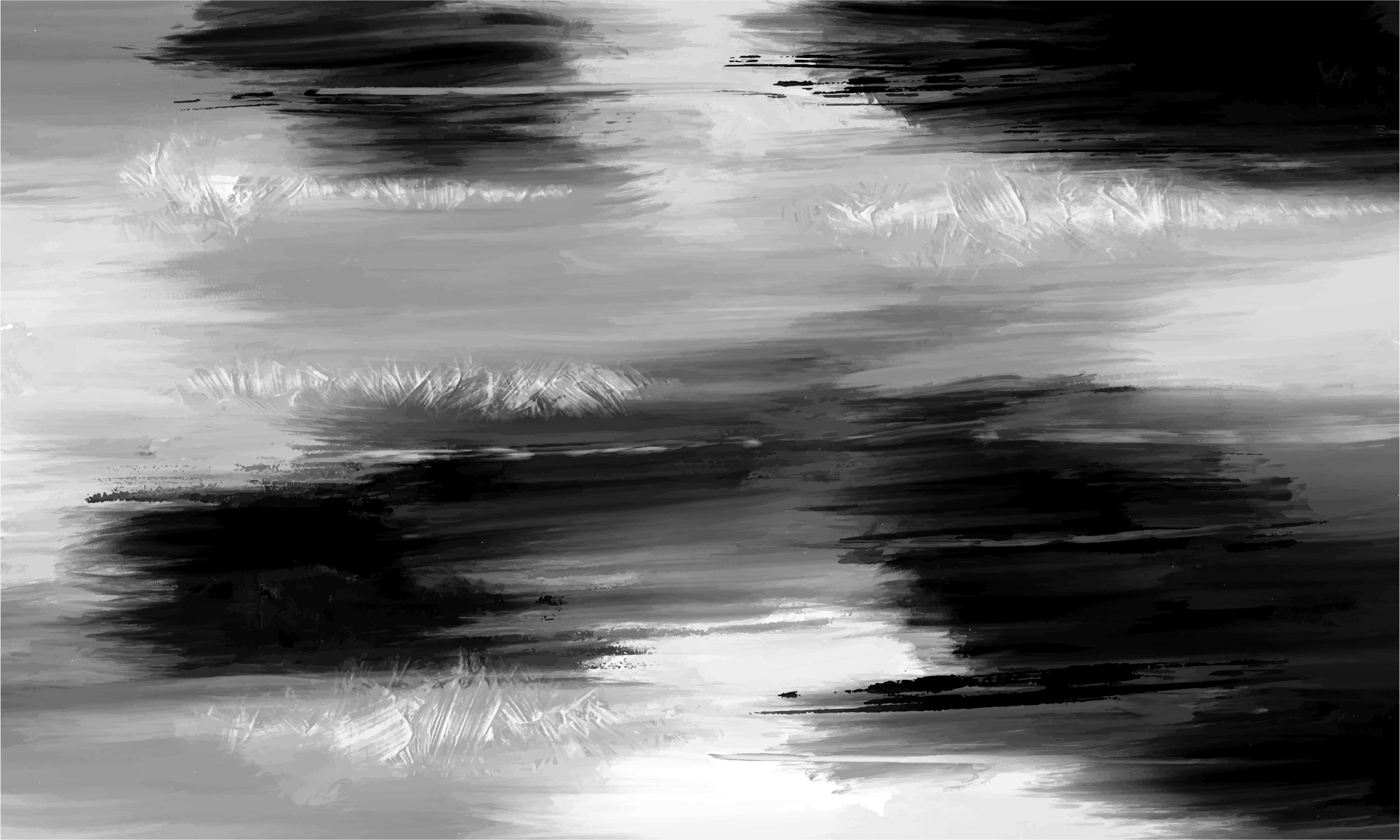 乙烯基地毯研究 抽象绘画 - TenStickers