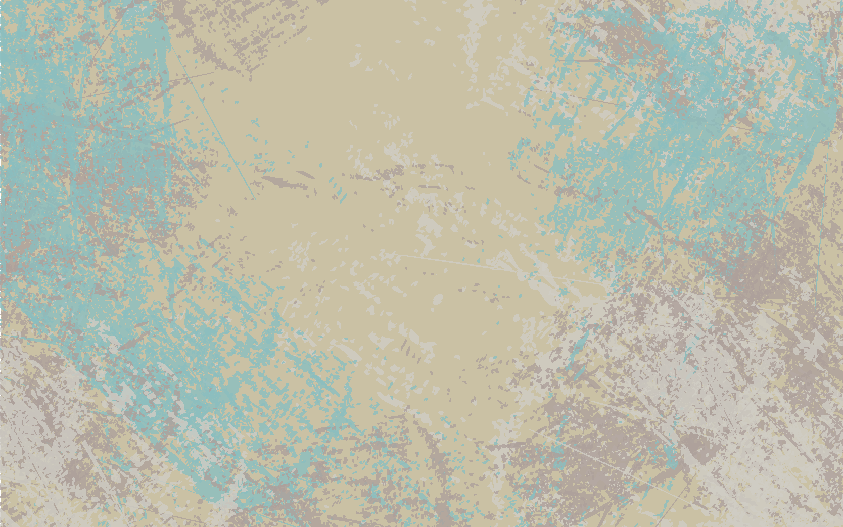 乙烯基地毯饭厅 黄色和蓝色的抽象设计 - TenStickers