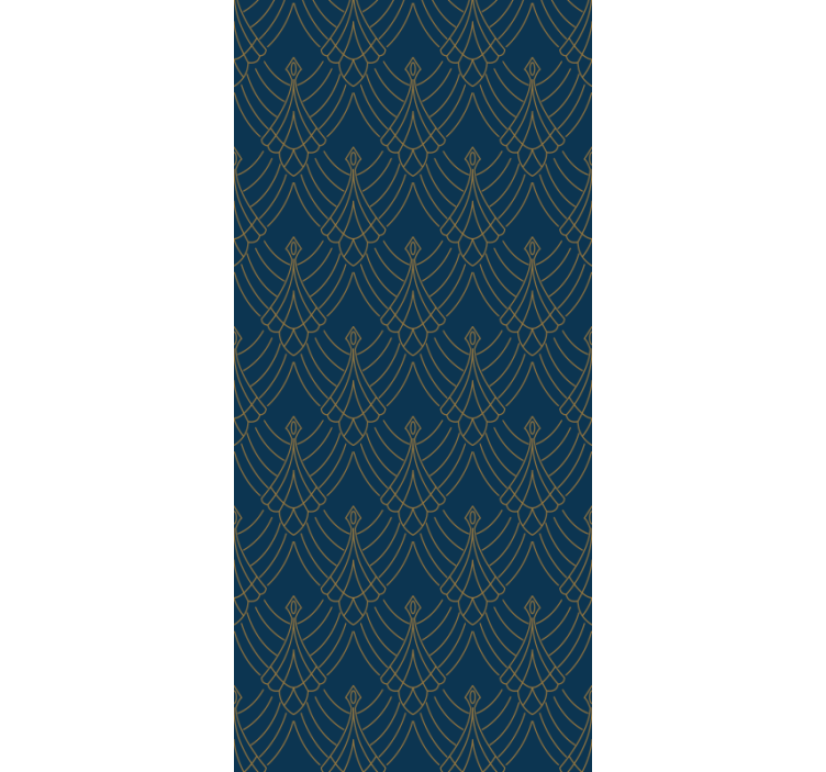 时尚墙纸优雅叶子设计 - TenStickers