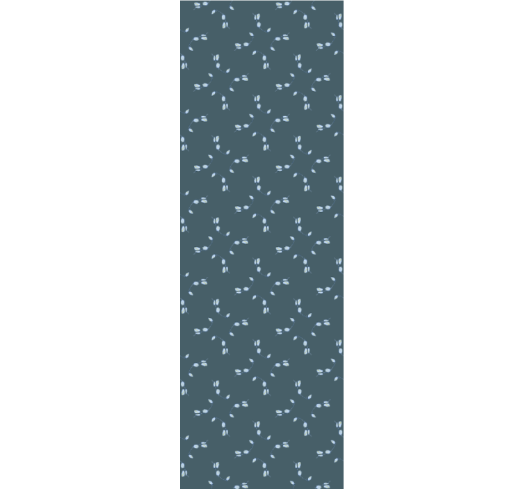 时尚墙纸花卉图案设计 - TenStickers