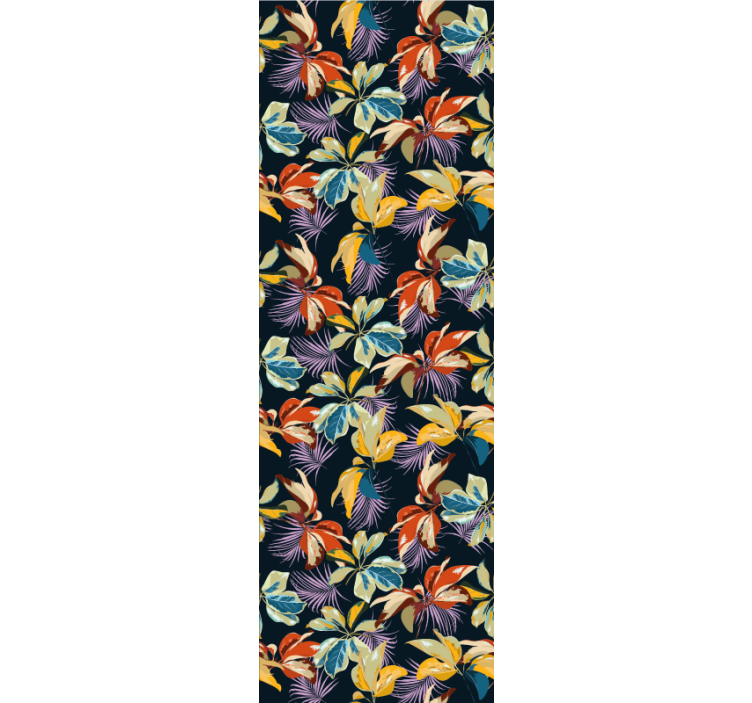 墙纸花卉生动的丛林树冠 - TenStickers