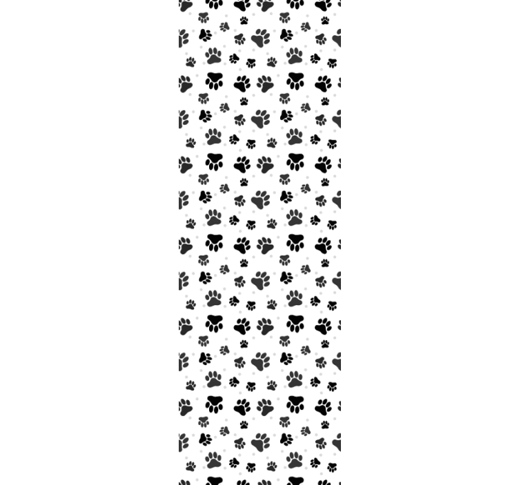 动物墙纸爪印设计 - TenStickers