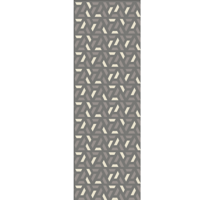 几何墙纸抽象形状层次 - TenStickers