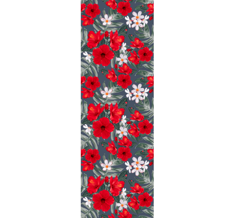 墙纸花卉生动的花卉展示 - TenStickers