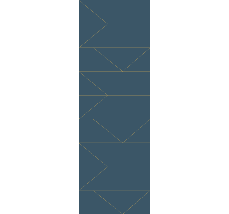 客厅装饰墙纸几何箭头形状 - TenStickers