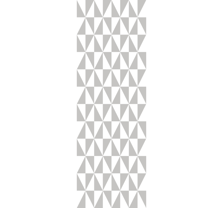 几何墙纸时尚三角形排列 - TenStickers