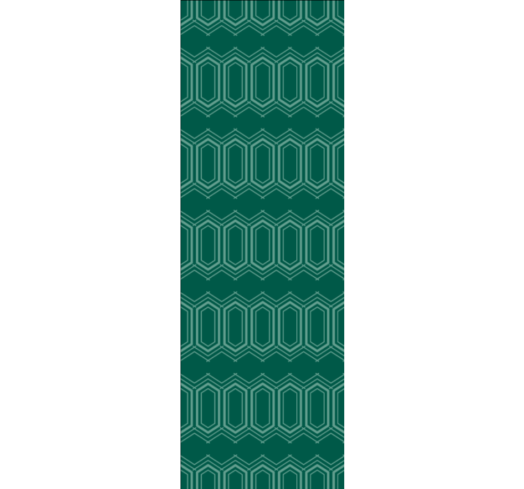 几何墙纸展现优雅图形形状 - TenStickers