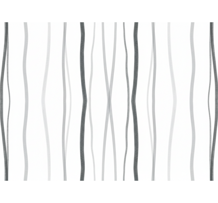 质感壁纸展现优雅灰色条纹 - TenStickers