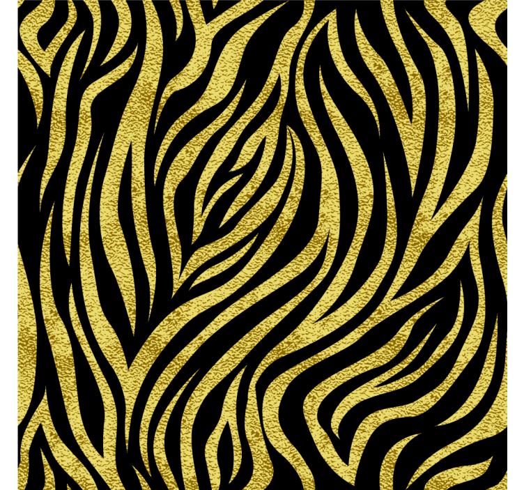 卧室壁纸展现大胆波浪图案 - TenStickers