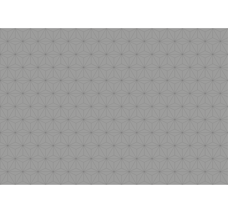 办公室墙纸适用于灰色混凝土三角形 - TenStickers