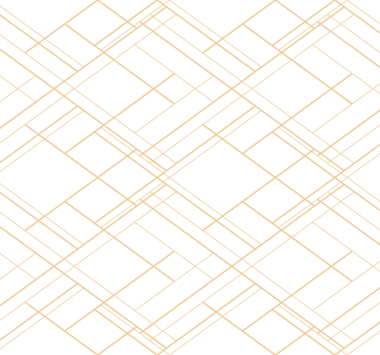 办公室墙纸几何线条极简图案 - TenStickers