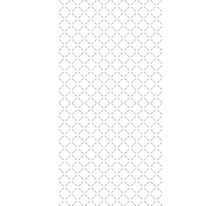 几何墙纸连续线条图案 - TenStickers