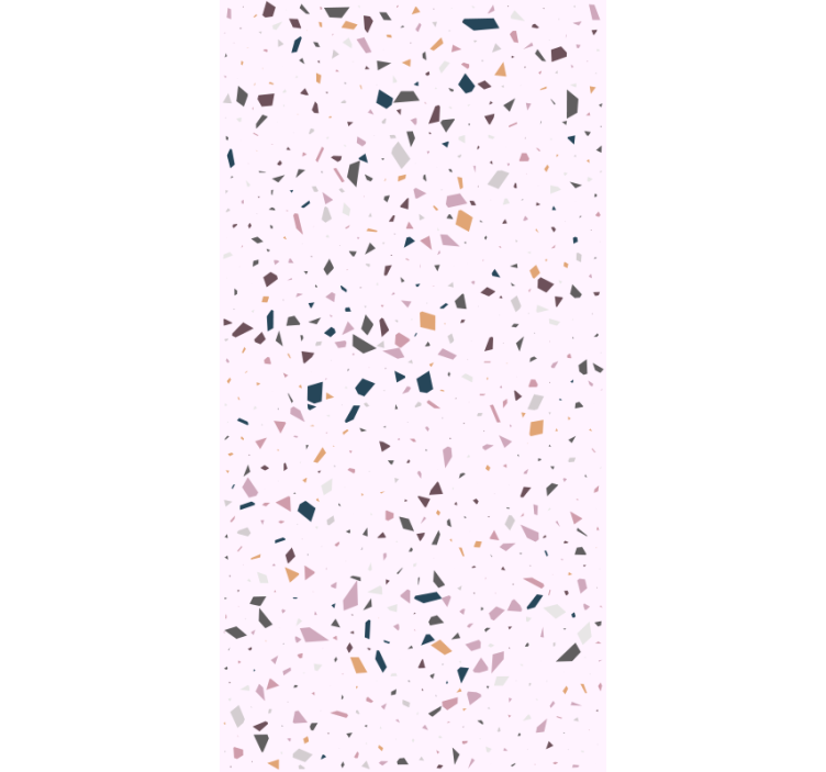 墙纸大理石色彩斑斓的几何碎片 - TenStickers