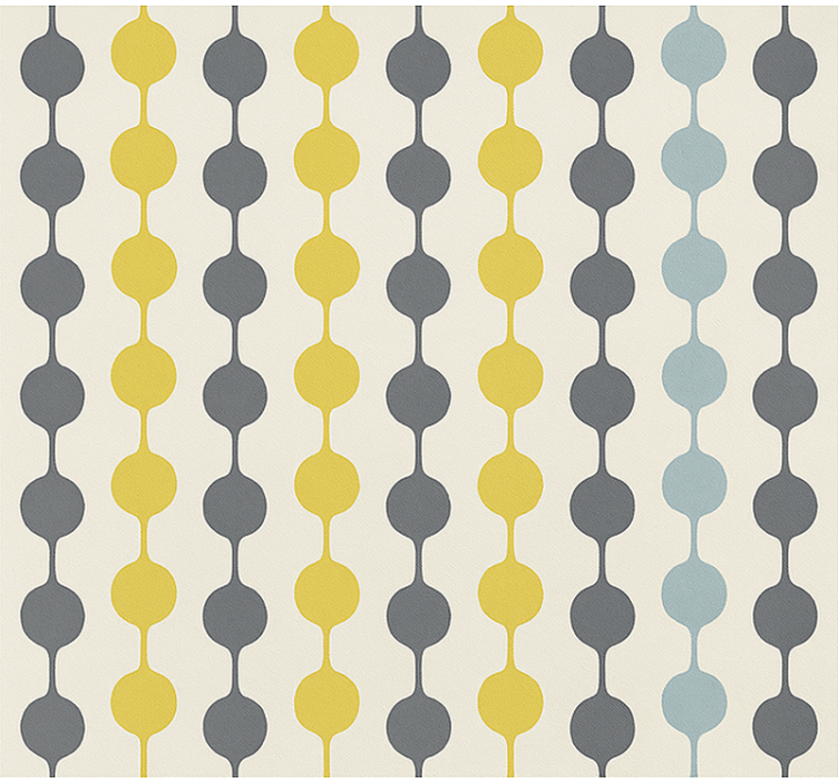 北欧风格墙纸挂饰彩色圆圈 - TenStickers