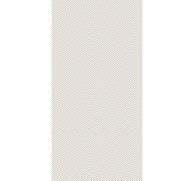 乡村墙纸灰色线条设计 - TenStickers