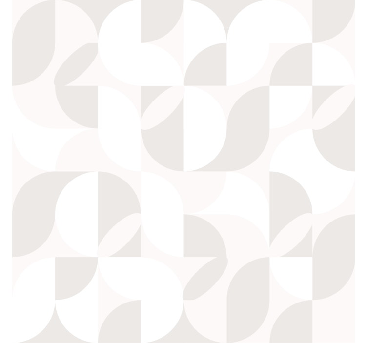 时尚墙纸展现复古白色调 - TenStickers