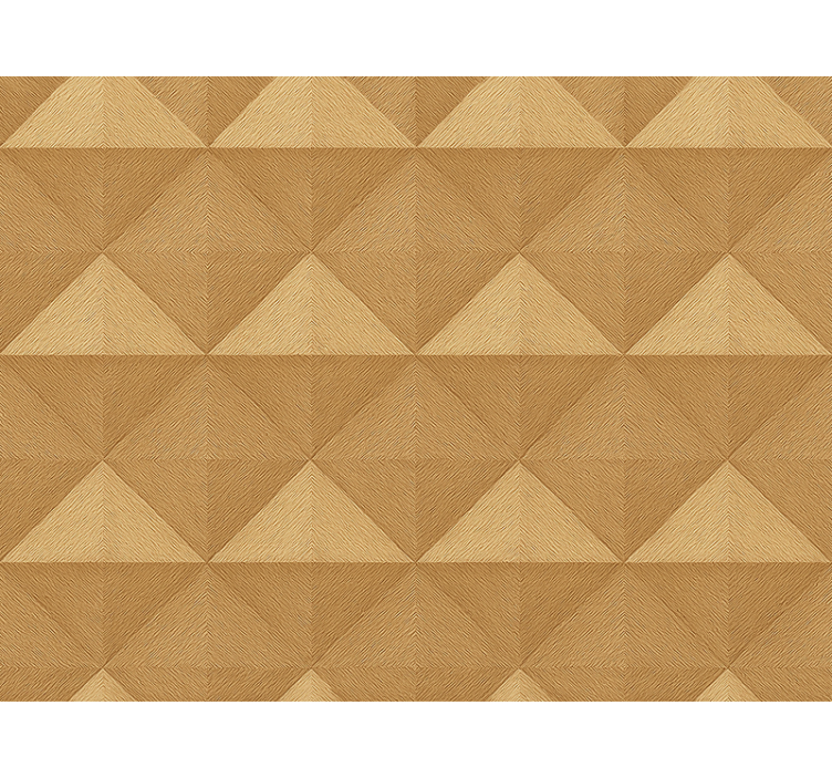 主卧墙纸 3d 金色效果 - TenStickers