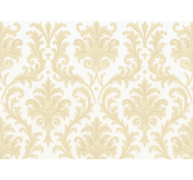 主卧墙纸中性鼠尾草图案装饰 - TenStickers